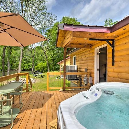Cozy Cabin On Tuckasegee River - Near บรายซันซิตี ภายนอก รูปภาพ