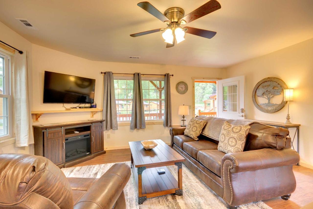 Cozy Cabin On Tuckasegee River - Near บรายซันซิตี ภายนอก รูปภาพ