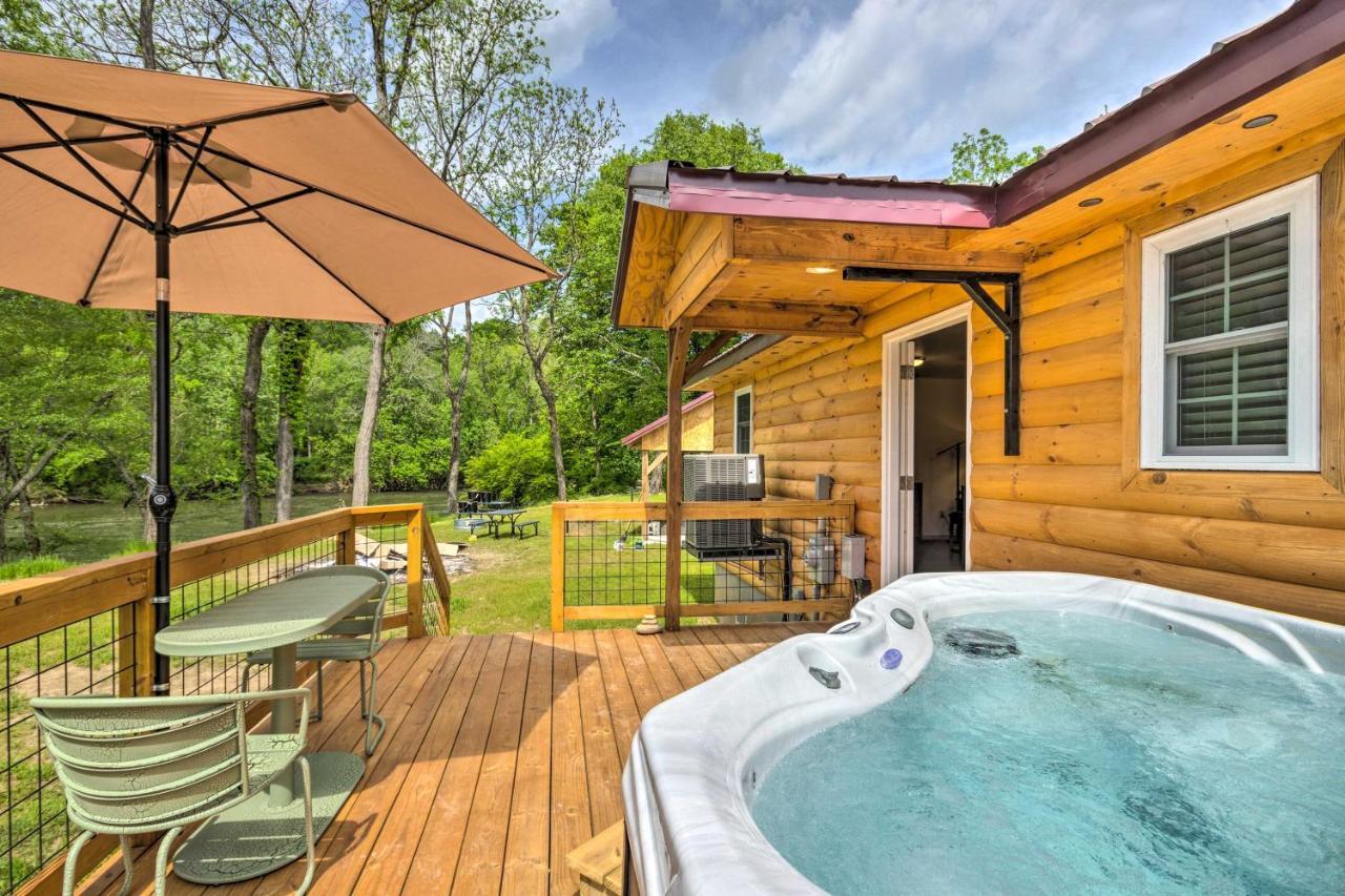Cozy Cabin On Tuckasegee River - Near บรายซันซิตี ภายนอก รูปภาพ