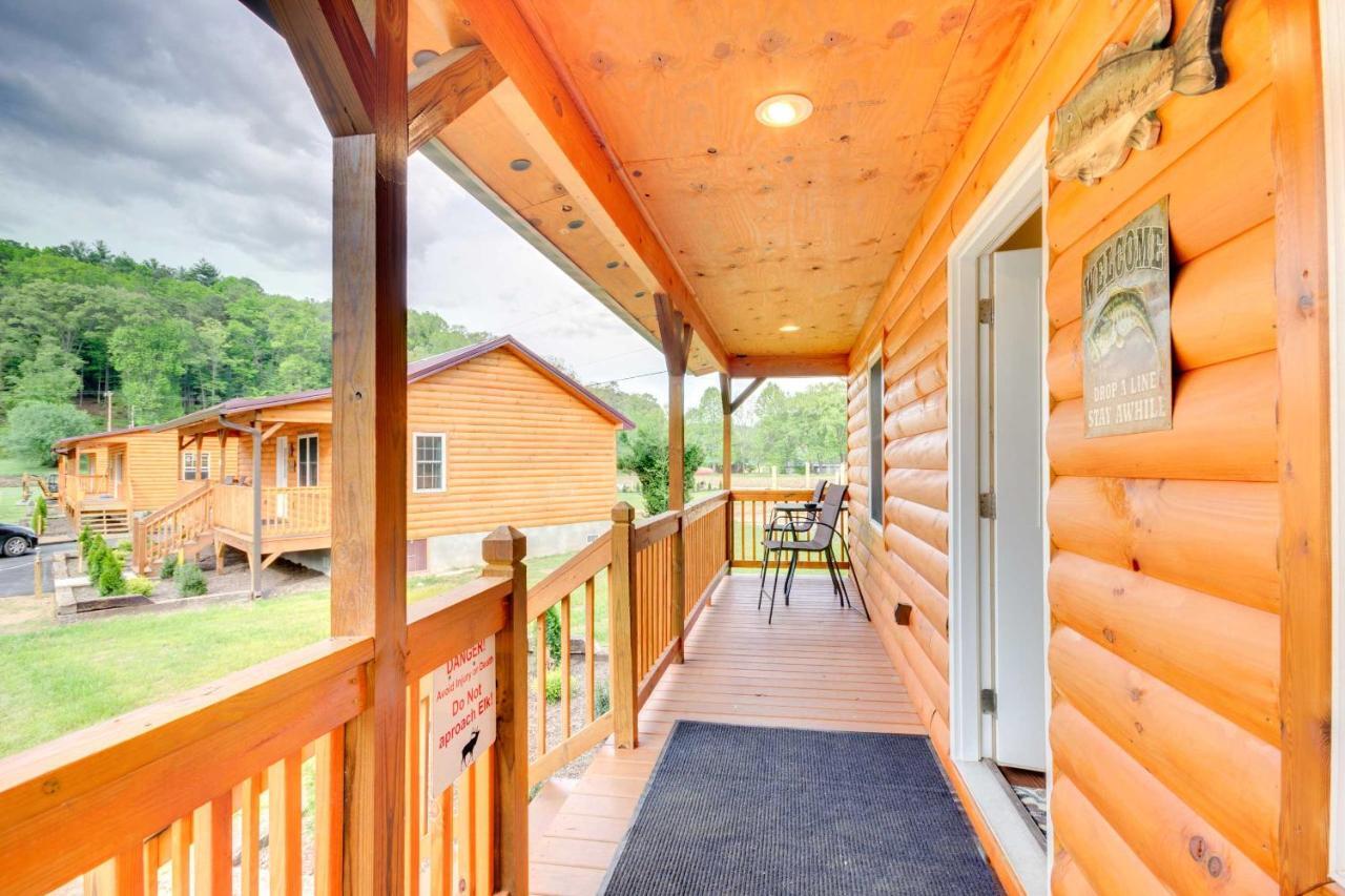 Cozy Cabin On Tuckasegee River - Near บรายซันซิตี ภายนอก รูปภาพ