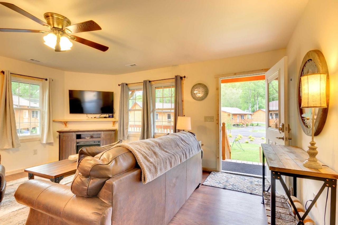 Cozy Cabin On Tuckasegee River - Near บรายซันซิตี ภายนอก รูปภาพ